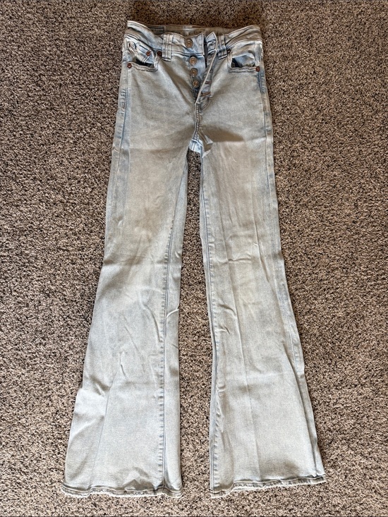 American Eagle Outfitters Denim - American Eagle Outfitters Light Blue Flare Jeans